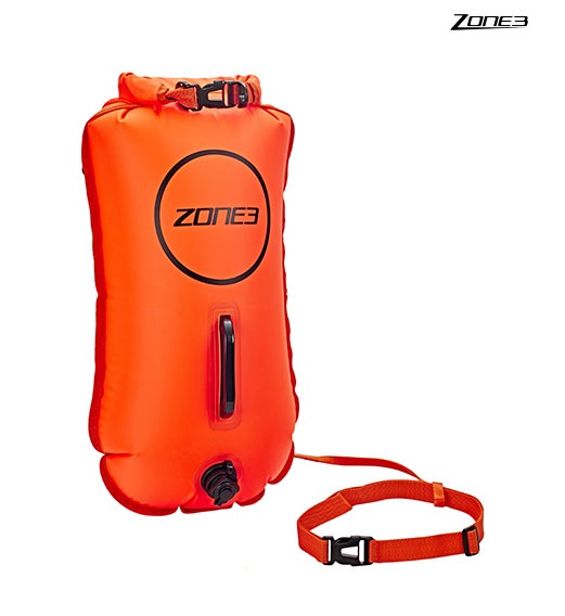 Boya Zone3 Swim Buoy Dry Bag 28l naranja