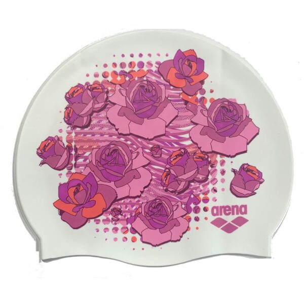 gorro arena rosas