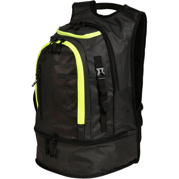 Mochila Arena Fastpack 3.0 Dark-Smoke-Neon Yellow
