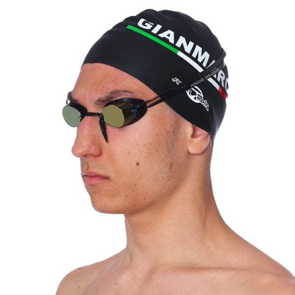 gorro piscina negro