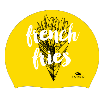 gorro amarillo turbo french fries