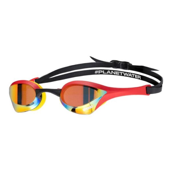 Gafas Arena Cobra Ultra Mirror Swipe Gold/Red